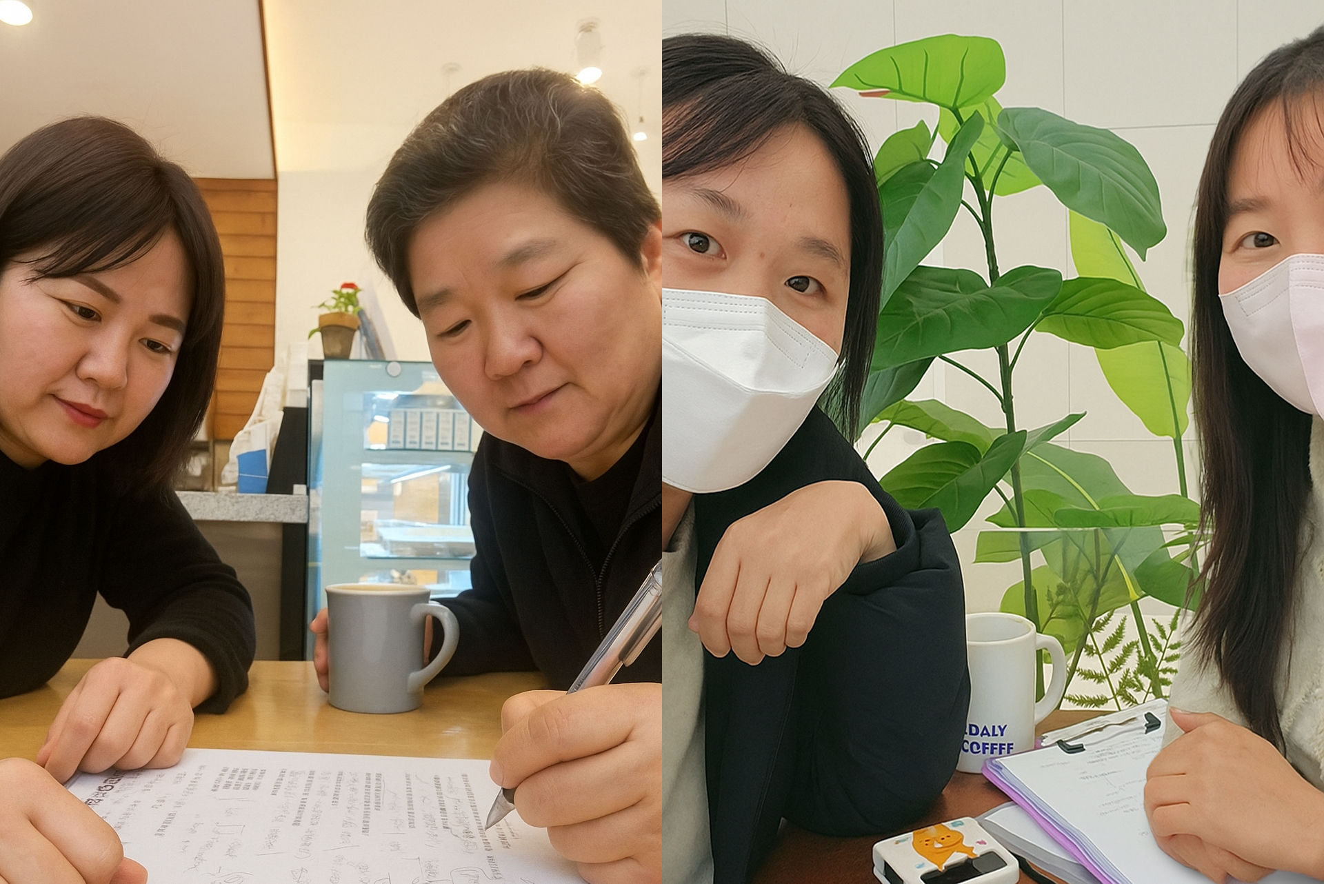 간병인 상담 매니저로 정기적인 케어